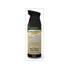 Rust-Oleum Universal Black Satin 400mls