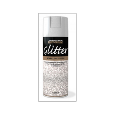 Rust-Oleum Glitter Paint Silver 400mls
