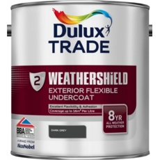 DULUX TRADE WEATHERSHIELD UNDERCOAT DARK GREY 5LITRE