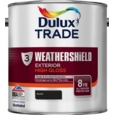 DULUX TRADE WEATHERSHIELD GLOSS FINISH BLACK 2.5LITRE