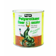 RUSTINS POLYURETHANE FLOOR SEALER SATIN LITRE