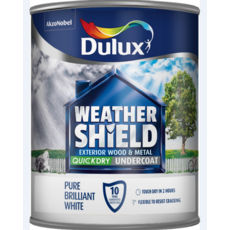 DULUX RETAIL WEATHERSHIELD UNDERCOAT B/W 750MLS