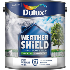 DULUX RETAIL WEATHERSHIELD UNDERCOAT B/W 2.5LITRE