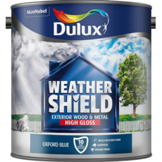 DULUX RETAIL WEATHERSHIELD HIGH GLOSS OXFORD BLUE 2.5LTS