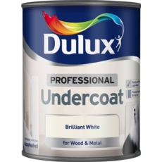 DULUX RETAIL UNDERCOAT BRILLIANT WHITE 750MLS