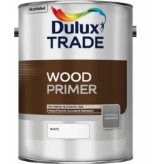 DULUX TRADE WOOD PRIMER WHITE 5LITRE
