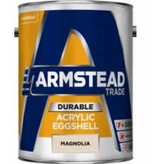 ARMSTEAD DURABLE ACRYLIC EGGSHELL MAGNOLIA 5L