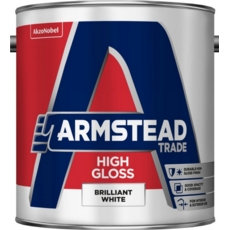ARMSTEAD TRADE HIGH GLOSS B/WHITE 2.5L