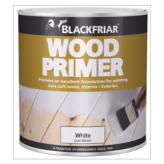 BLACKFRIAR WHITE WOOD PRIMER 1LITRE