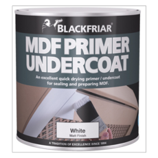 BLACKFRIAR QUICK DRYING MDF PRIMER UNDERCOAT WHITE 250 ml