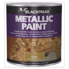 BLACKFRIAR WATERBASED GOLD PAINT 500MLS