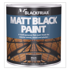BLACKFRIAR MATT BLACK 125MLS