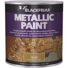 BLACKFRIAR WATERBASED METALLIC ANTIQUE GOLD 250MLS