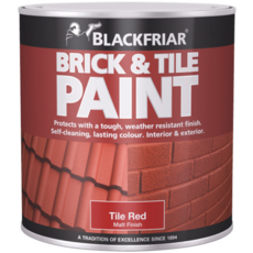 BLACKFRIAR BRICK & TILE PAINT MATT RED 250MLS