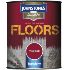 Johnstone's Transform Garage Floors Semi-gloss Tile Red 750