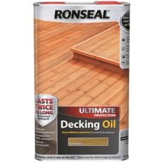 RONSEAL ULTIMATE DECKING OIL NATURAL PINE 5LITRE