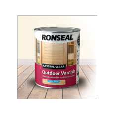 RONSEAL CRYSTAL CLEAR OUTDOOR VARN MAT 2.5LT