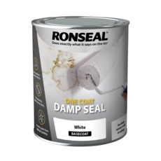 Ronseal One Coat Damp Seal White 750ml