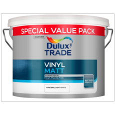 DULUX TRADE VINYL MATT MAGNOLIA 7.5LITR