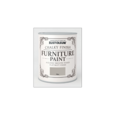 RUST-OLEUM CHALKY FURNITURE PAINT FLINT 750ML