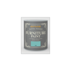 RUST-OLEUM SATIN FURNITURE PAINT TEAL 125ML