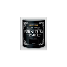 RUST-OLEUM GLOSS FURNITURE PAINT LIQUORICE 750ML