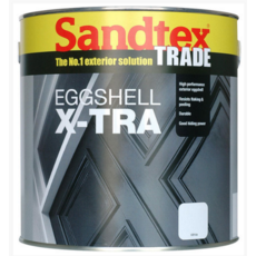 SANDTEX TRADE X-TRA EGGSHELL WHITE LITRE