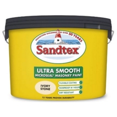SANDTEX RETAIL Ultra Smooth Masonry Ivory Stone 10L