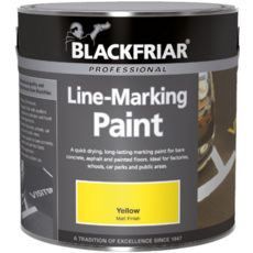 BLACKFRIAR LINE MARKING PAINT YELLOW 1LITRE