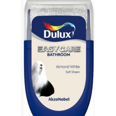 DULUX EASYCARE BATHROOM SOFT SHEEN TESTER ALMOND WHITE 30M