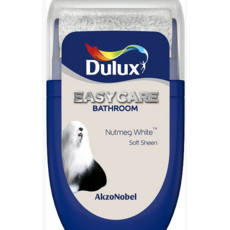 DULUX EASYCARE BATHROOM SOFT SHEEN TESTER NUTMEG WHITE 30ML
