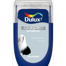 DULUX EASYCARE BATHROOM SOFT SHEEN TESTER COASTAL GREY 30ML