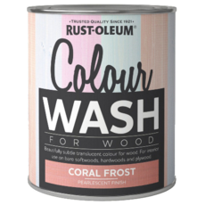 RUST-OLEUM COLOUR WASH CORAL FROST 750ML