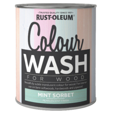 RUST-OLEUM COLOUR WASH MINT SORBET 750ML