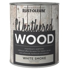 RUST-OLEUM WEATHERED WOOD WHITE SMOKE 750ML