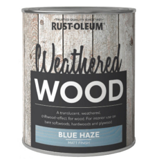 RUST-OLEUM WEATHERED WOOD BLUE HAZE 750ML
