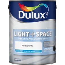 DULUX RETAIL MATT LIGHT & SPACE ABSOLUTE WHITE 5L