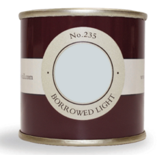 FARROW & BALL TESTER BORROWED LIGHT NO. 235 100MLS