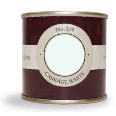 FARROW & BALL TESTER CABBAGE WHITE NO 269 100MLS