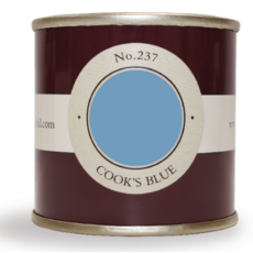 FARROW & BALL TESTER COOK'S BLUE NO. 237 100MLS