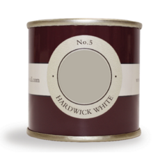 FARROW & BALL TESTER HARDWICK WHITE NO. 5 100MLS