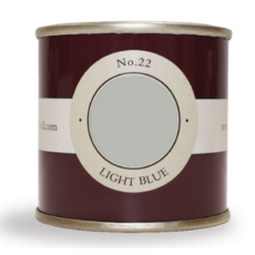 FARROW & BALL TESTER LIGHT BLUE NO. 22 100MLS