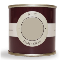 FARROW & BALL TESTER LIGHT GRAY NO. 17 100MLS