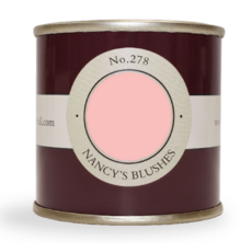 FARROW & BALL TESTER NANCY'S BLUSHES NO. 278 100MLS