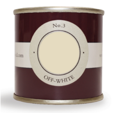 FARROW & BALL TESTER OFF WHITE NO. 3 100MLS