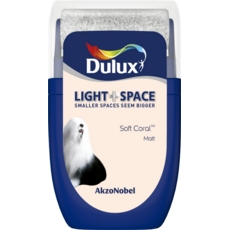 DULUX LIGHT&SPACE TESTER SOFT CORAL 30ML