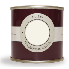 FARROW & BALL TESTER WIMBORNE WHITE NO. 239 100MLS