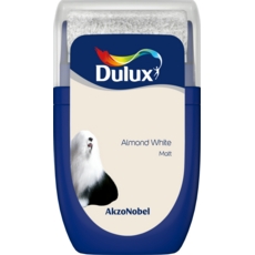 DULUX COLOUR TESTER ALMOND WHITE 30ML