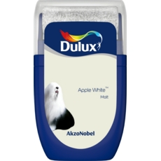 DULUX COLOUR TESTER APPLE WHITE 30ML