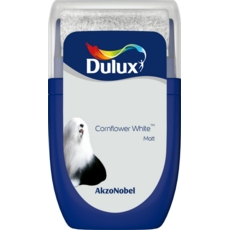 DULUX COLOUR TESTER CORNFLOWER WHITE 30ML